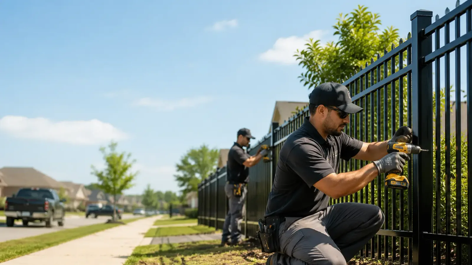 Metal Fence Installation in Osgood, IN
